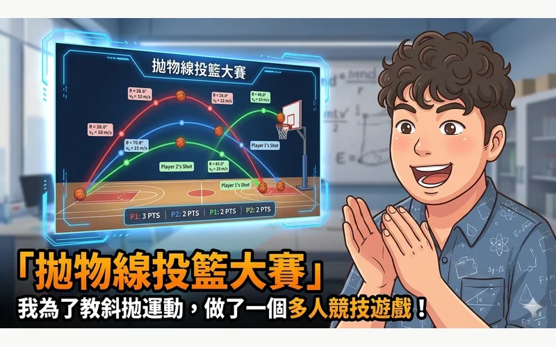 拋物線投籃大賽的教學預覽