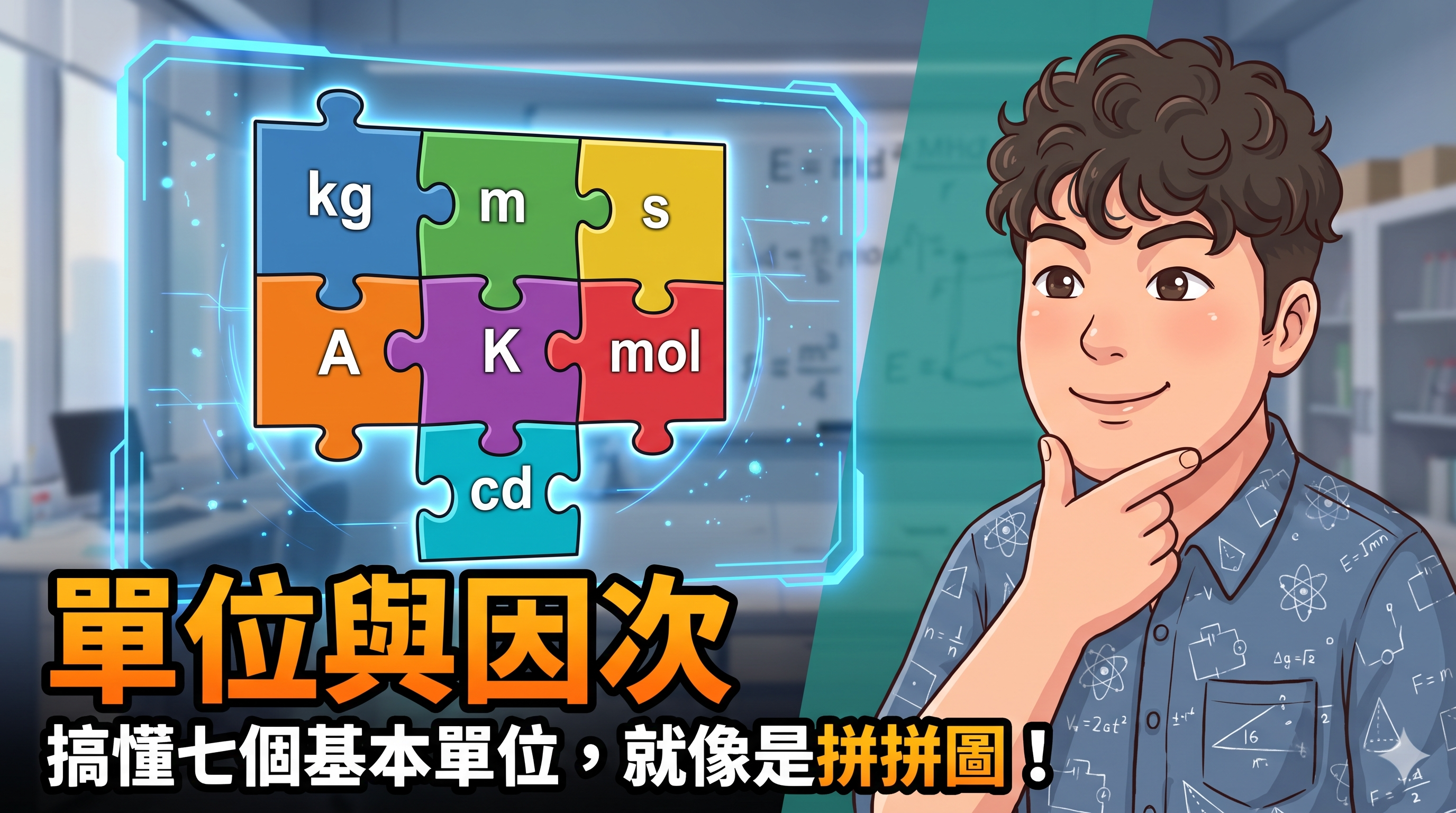 單位與因次：把 SI 單位變成物理拼圖 — 阿偉的物理 x AI 實驗室